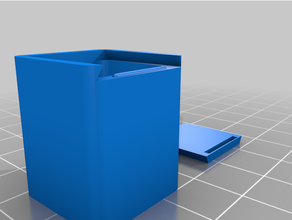 customized box sliding 3d print model - Mito3D