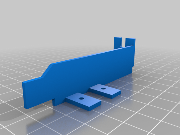 customized pci profile bracket 3D print model - Mito3D