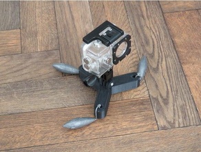 underwater weighted tripod 3d print model - Mito3D