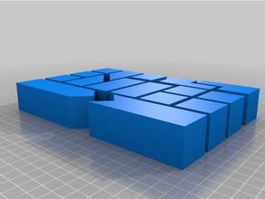 minimalista xadrez jogo tabuleiro jogos 3d print model - Mito3D
