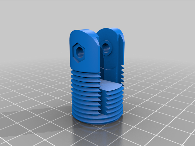 ender 3 y-axis belt tensioner binding bearing fixed 3D print model - Mito3D