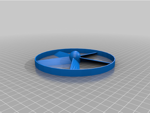 toy propellor launcher flying propeller 3d print model - Mito3D