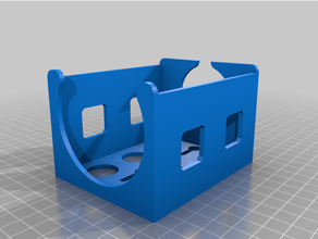 rodent bottle holder - classic large 3d print model - Mito3D