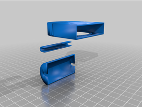 u-fan support - aquarium 3d print model - Mito3D
