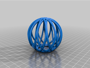 christmas bauble customized 3d print model - Mito3D