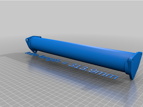 40mm dn40 filamento armazenamento solução ikea samla dryboy personalizado 3d print model - Mito3D