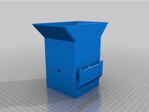 customized parametric fume extractor 3d print model - Mito3D