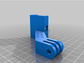 gopro rail mount gun picatinny 3d print model - Mito3D
