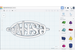 alisa slp chaveiro etiqueta 3d print model - Mito3D