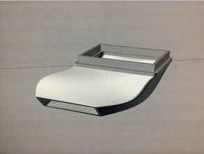sidewinder resfriamento saída 3d print model - Mito3D