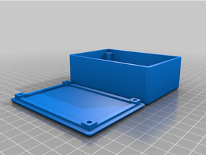 angepasst parametrisch Projekt Box ic Bounce Modem 3d print model - Mito3D