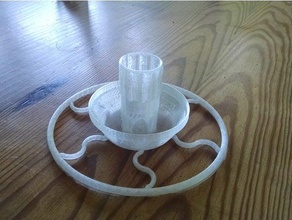 bird feeder bath 3d print model - Mito3D