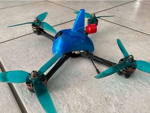 bms courses js 1 tpu tortue ailette officiel bmsracing bmsthomas drone fpv impulseur 3d print model - Mito3D