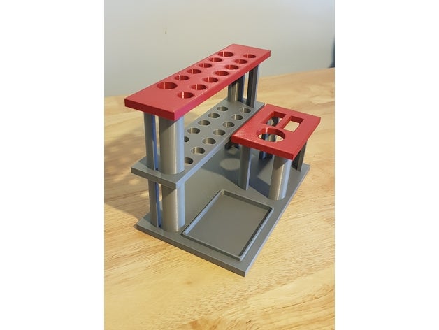 rc screwdriver tool rack 3D print model - Mito3D