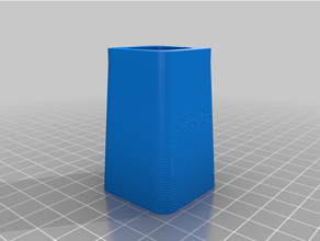 customized rounded furniture riser 3d print model - Mito3D