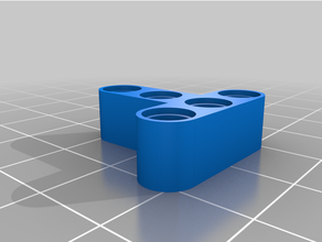 personnalisé super lego technique faisceau 3d print model - Mito3D