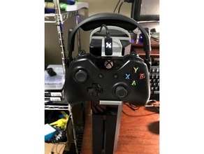 xbox headset & controller mount 3d print model - Mito3D