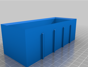 personalizado entrelazado cajón divisor 3d print model - Mito3D