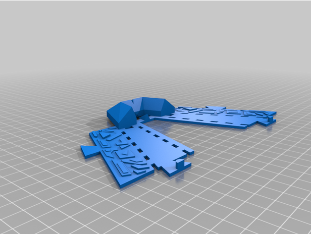 äußere Chevron Einzelheiten Sternentor 3D print model - Mito3D