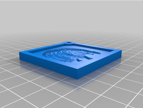 personalizado llavero litofano 1 3d print model - Mito3D