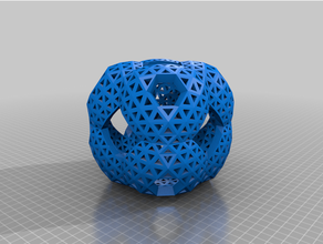 convexoctahedral12v p50 p55 p60 p65 p70 p75 p80 4 5 15 16 17 25 26 27 36 81 82 83 91 92 93 101 102 103 convex geodesic octahedral 3d print model - Mito3D