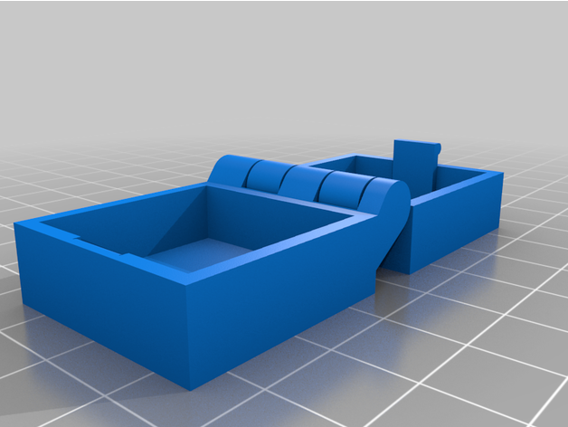 incernierato scatola test ivo personalizzato 3D print model - Mito3D
