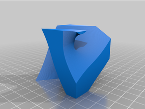 customized cube trisection puzzle 3d print model - Mito3D