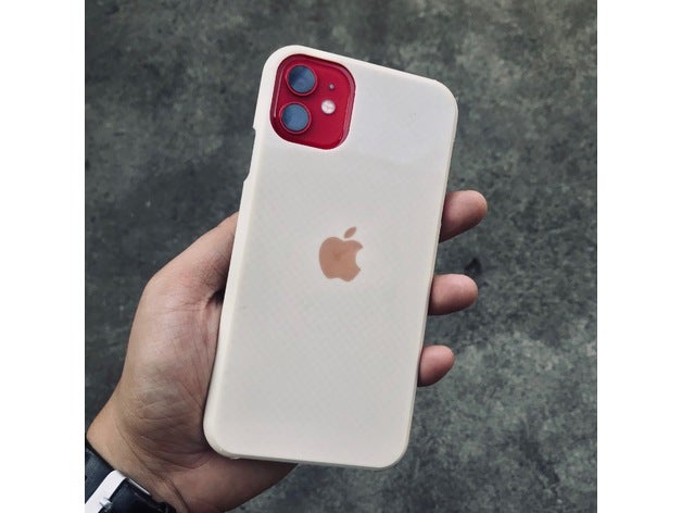 iphone 11 hard phone case apple 3D print model - Mito3D