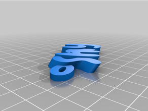 shay Schlüsselanhänger angepasst 3d print model - Mito3D