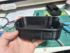 base bateria negro decker batería 18v 3d print model - Mito3D