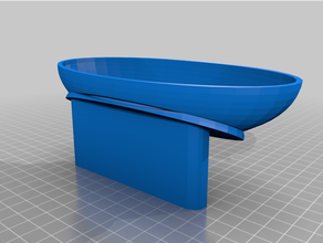 bike table bowl 3d print model - Mito3D