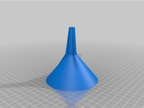 customized funnel trichter - 3d print model - Mito3D