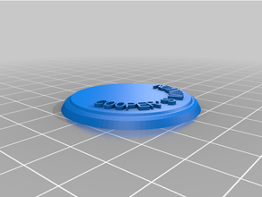 customized miniature pedestal text 3d print model - Mito3D