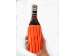 botella manga 0 33l 033 cerveza fritz kola florero impresión 3d print model - Mito3D