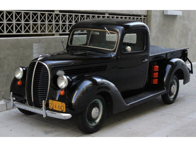 Ford f100 wählen 1939 1937 1938 1940 1941 1942 30s 40s amerikanisch Wagen Armee f150 abholen LKW us 3D print model - Mito3D