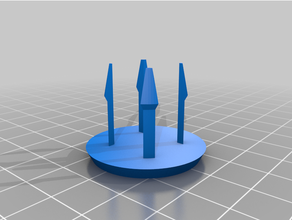 özelleştirilmiş kör delik örtmek kılıf tabak 3d print model - Mito3D