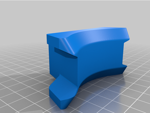telaio h block aggressivo lama hblock in linea rullo rollerblade pattinare 3d print model - Mito3D