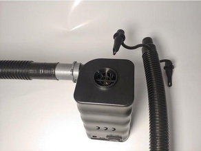intex mano pompa tubo flessibile elettrico aria adattatore 3d print model - Mito3D