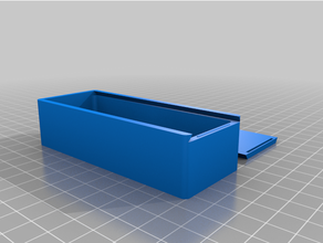 personalizzato scatola scorrevole 3d print model - Mito3D