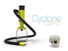 cyclone géant vide nettoyeur 3d print model - Mito3D