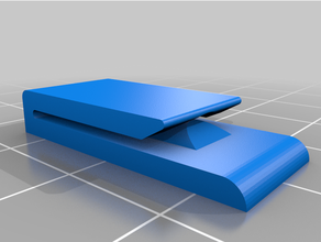 parede papel grampo clipe monte 3d print model - Mito3D