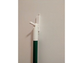 broom hook 3d print model - Mito3D