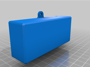 Loch Panel montieren Fall Mantel sehen Zugriff Regler v2 3d print model - Mito3D