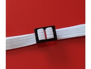 buckles braided elastic tape 3d print model - Mito3D
