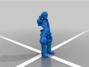 rex xenoblade figura modelo 3d print model - Mito3D