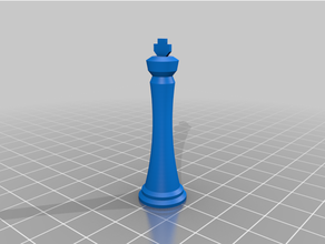 simply modern chess set 3d print model - Mito3D