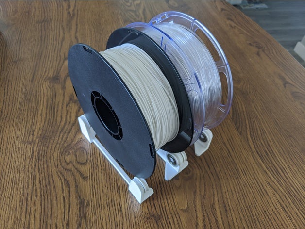 Spule Halter Unterstützung 608 Lager Trockenbox trocken Box Filament tush 3D print model - Mito3D