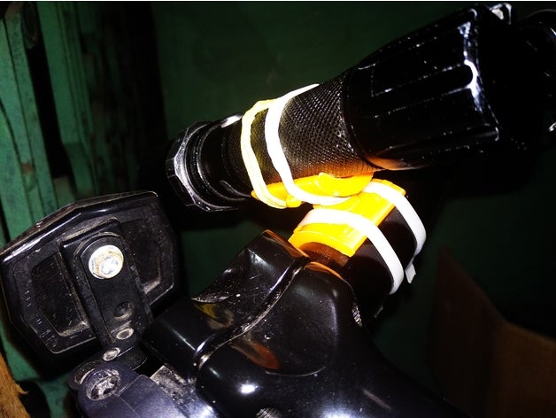 lanterna bicicleta monte 3D print model - Mito3D