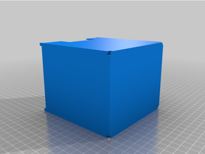 multipurpose stackable cabinets - organize bin cabinet caja container label organizador apilable organization organizer rack 3d print model - Mito3D