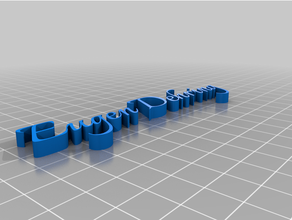 eugen personalizado 3d print model - Mito3D